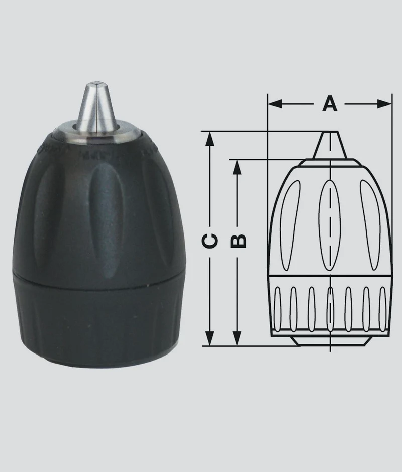 MANDRINO AUT.LDP 10F38R 1/10-3/8X24