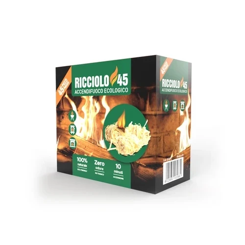 Accendifuoco ecologico ricciolo45 -