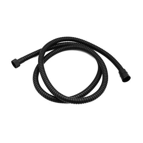 Flessibile Doccia Attacco Conico Cm 150 Nero Opaco 150 cm Remer