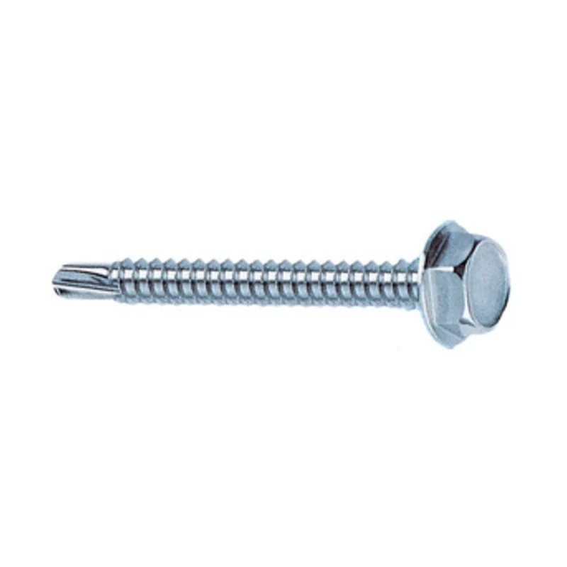 Vite Autoperforante Tecc 5,5 x 25 mm Zincato Bian Drillex Mustad 200 Pezzi