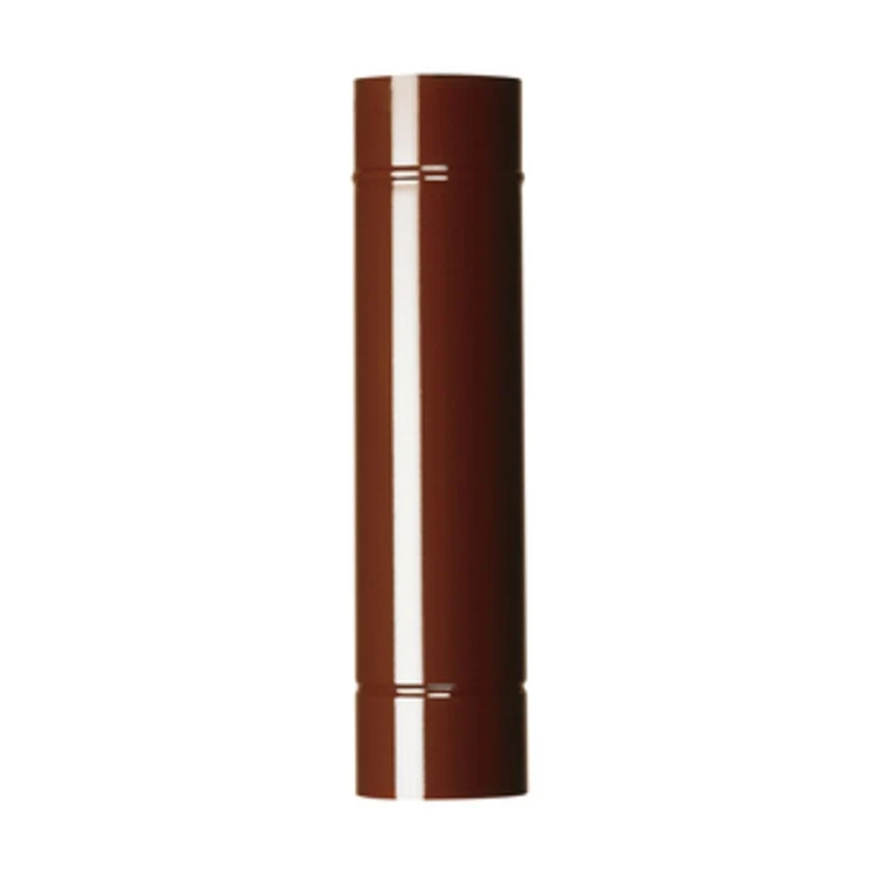 Tubo per Stufa H 50 cm Ø 14 cm Marrone 6 Pezzi
