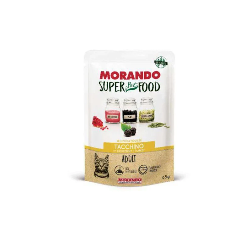 Cibo Gatto Morando Superfood 85 g Mousse Tacc 24 Pezzi