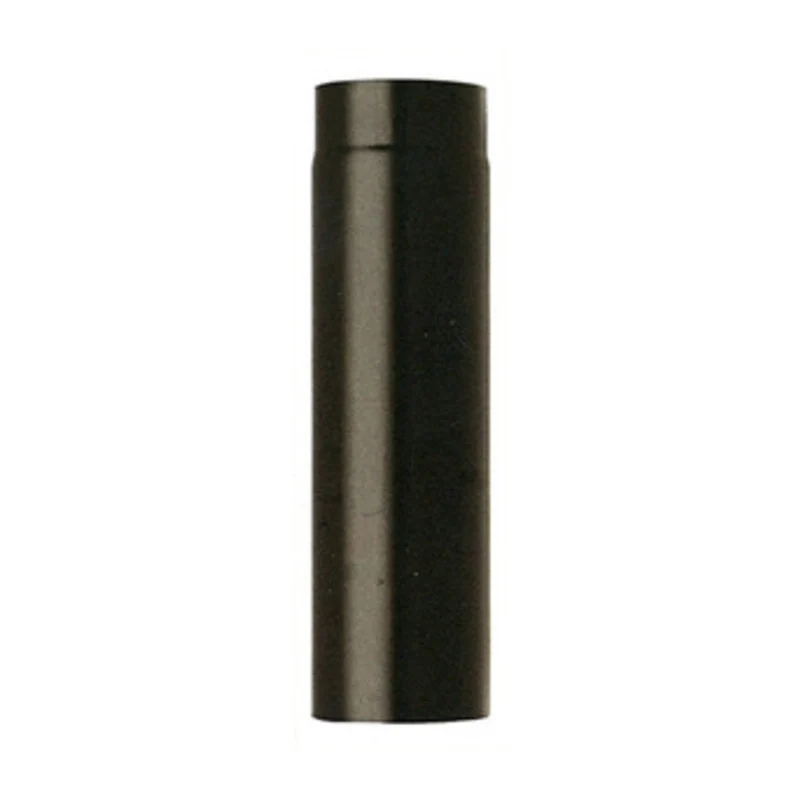 Tubo Plus Porcellanato H 50 cm Ø 12 cm Nero Opaco