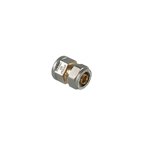 Raccordo diritto femmina a compressione per multistrato 1 x 26 3 00
