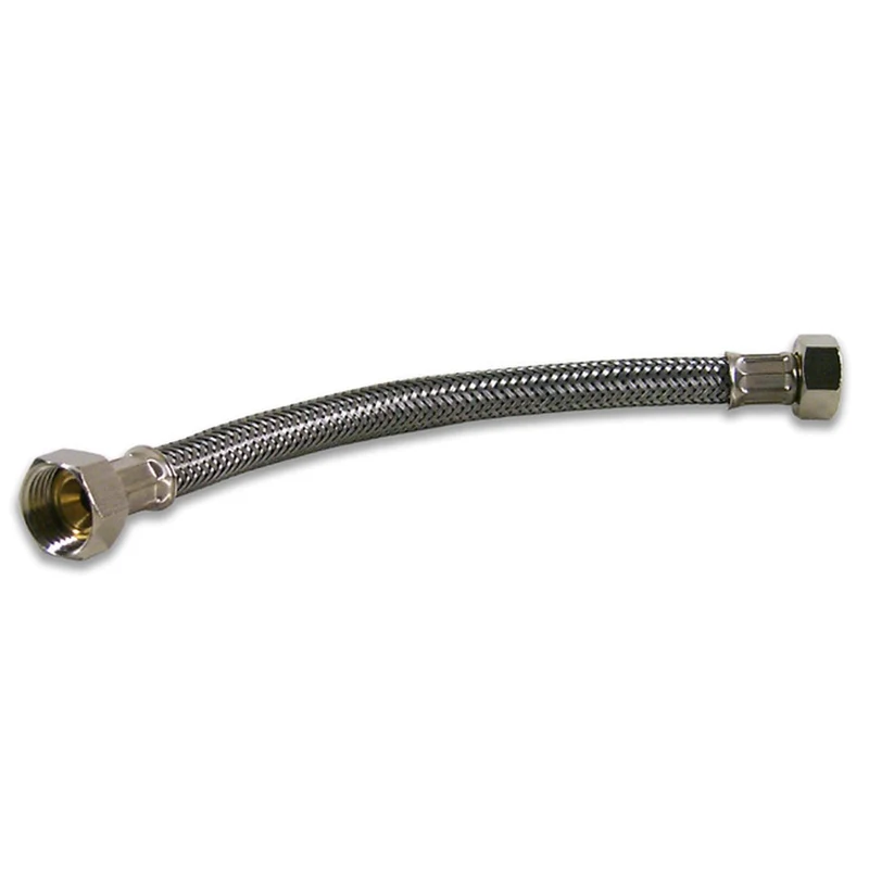 Flessibile Inox 3/8F-3/8M Cm 25 100Mf