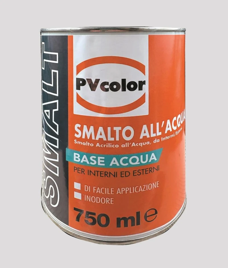 SMALTO ACQUA PV COLOR NERO OP.0,750