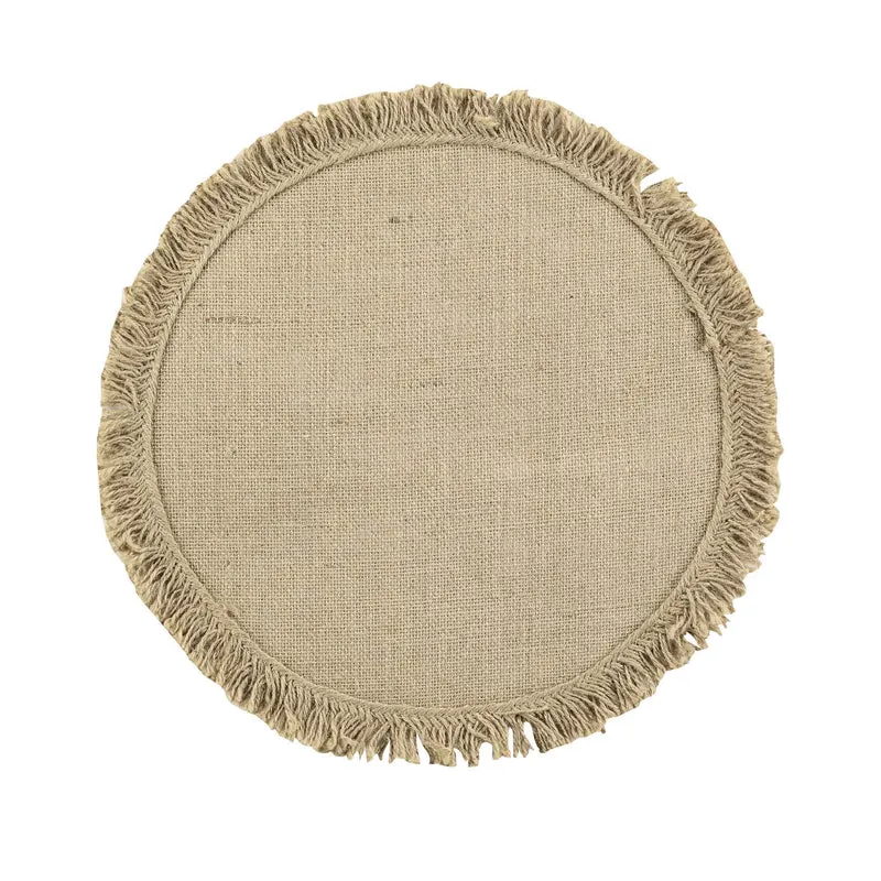 Tovaglietta 38 cm Jute Franges