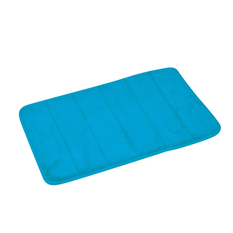 Tappetino da bagno in microfibra Blu