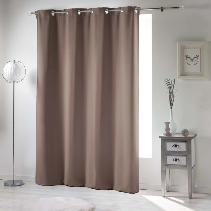 Tenda con occhielli 135 x 280 cm Coprente