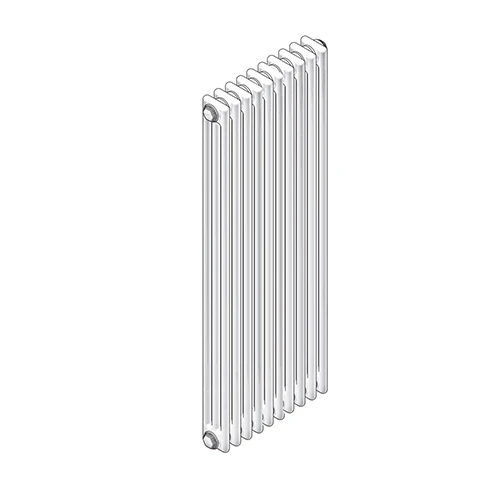Radiatore tubolare in acciaio 3 colonne zehnder charleston mod. 3187 10 elementi