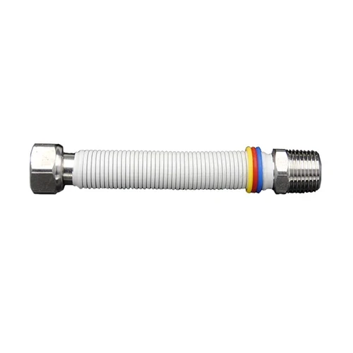 Flessibili gas allacciamento caldaia rivestiti mf 1/2 x mm 100/200