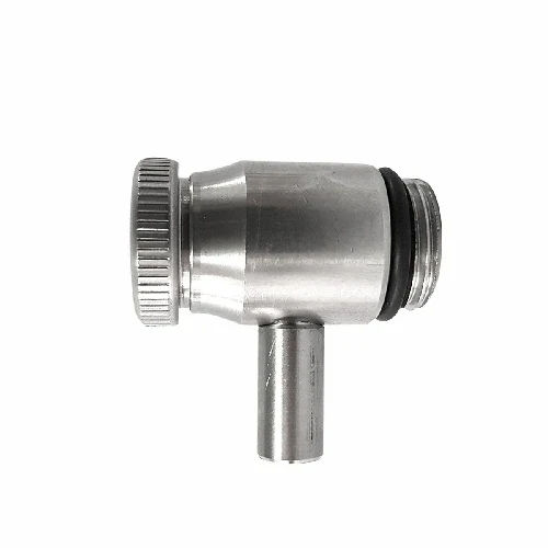 Rubinetto antigoccia inox fisso a bottone 1/2