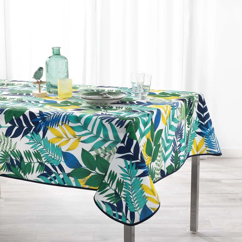 Tovaglia 140 x 240 cm Palma Blanc