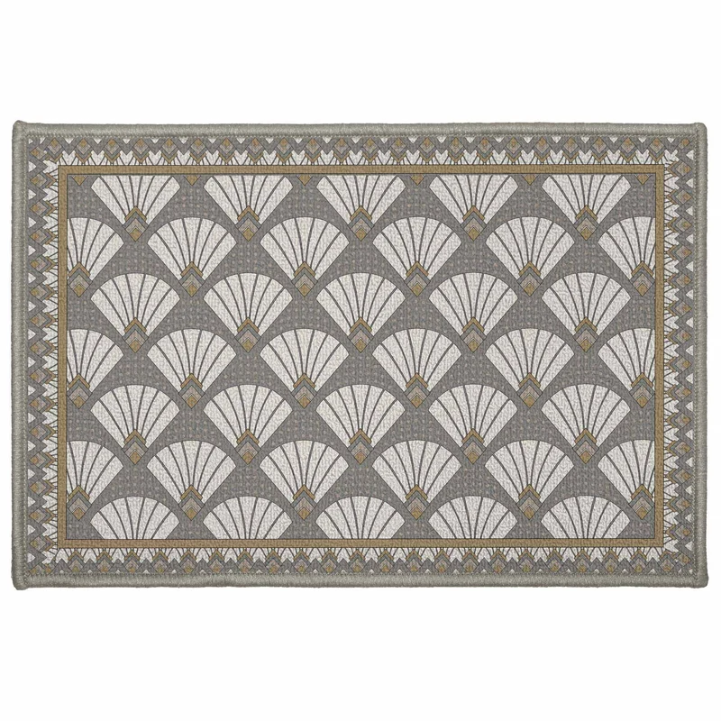 Tappetino rettangolare Art Deco Chic
