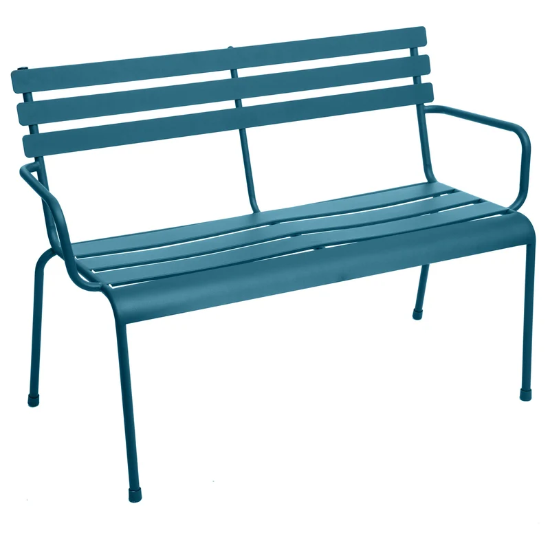Panca da giardino Greensboro blu