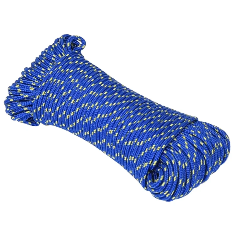 Corda multiuso 3 mm 50 m Blu PP 67,5 kg Carico massimo 3473271