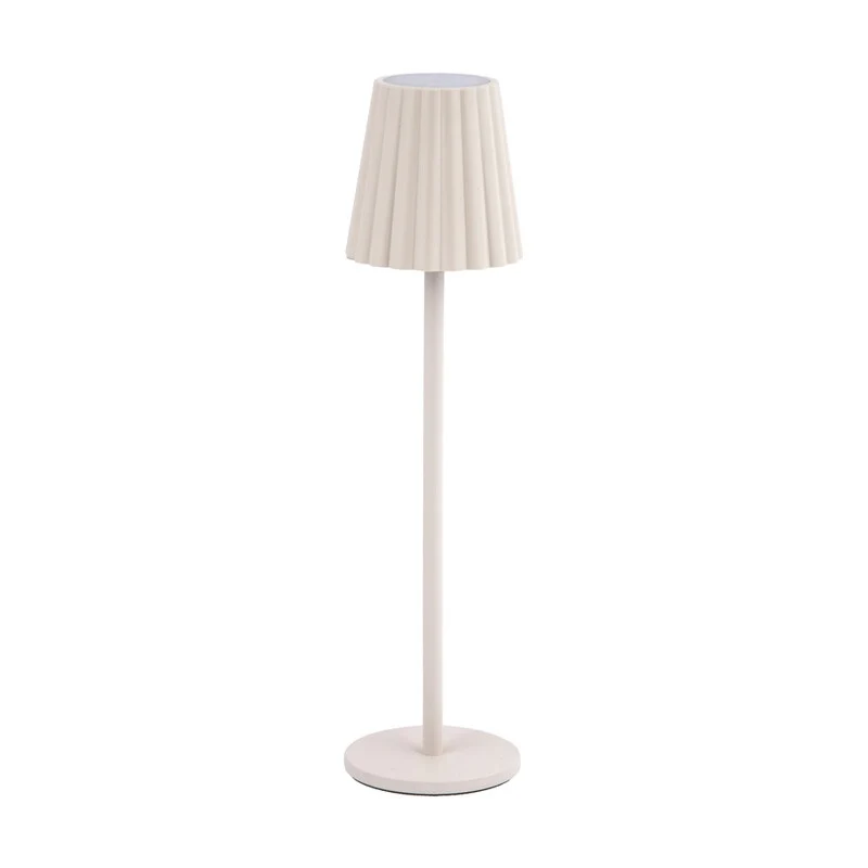Lampada LED Ricaricabile da Tavolo Minu Beige 12 Pezzi