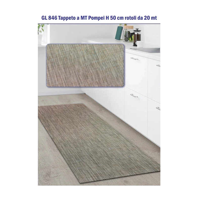 Passatoia Pompei H 50 cm Dis. PVC 342A 20 ml