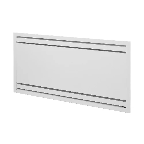 Pannello in lamiera bianco per wind incasso verticale per mod. 52-62