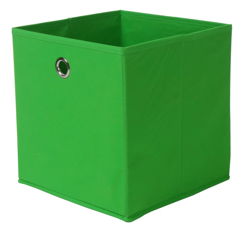 Portaoggetti Cubo 27 x 27XH28 Cm Verde