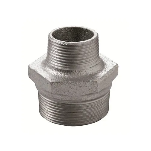 Nipple ridotto zincato 1 x 1/2