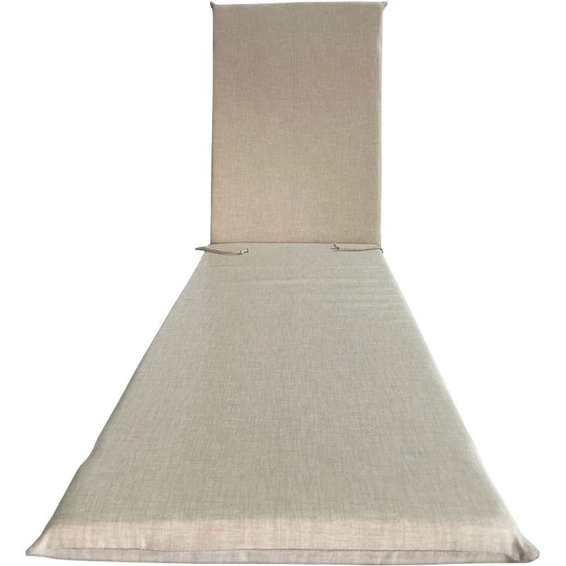Cuscino Garden Ecru Lettino H 4,5 180 x 60 cm