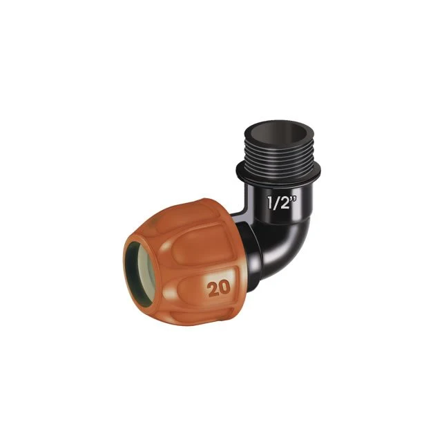 Gomito 20 mm Claber