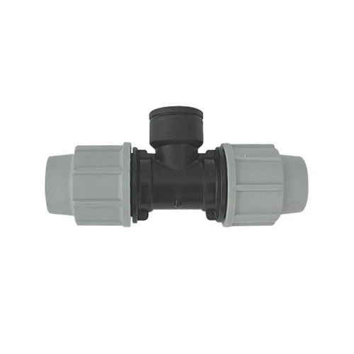 Tee a 90 femmina plasson per tubo polietilene 1 x 32