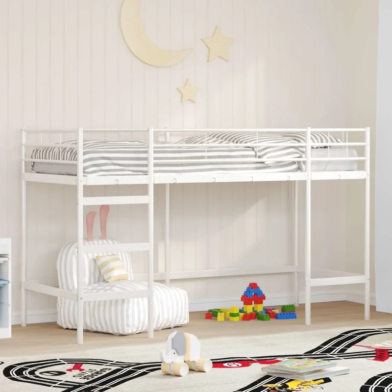 Struttura del letto loft per bambini Bianco 100 x 190 cm 42020770