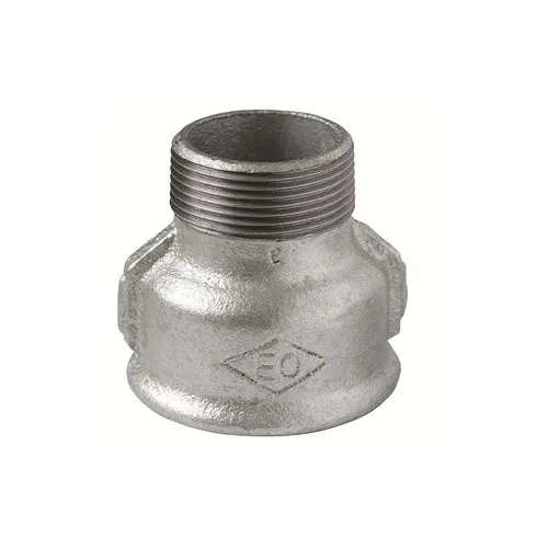 Manicotto di riduzione mf zincato 1/2 x 3/8