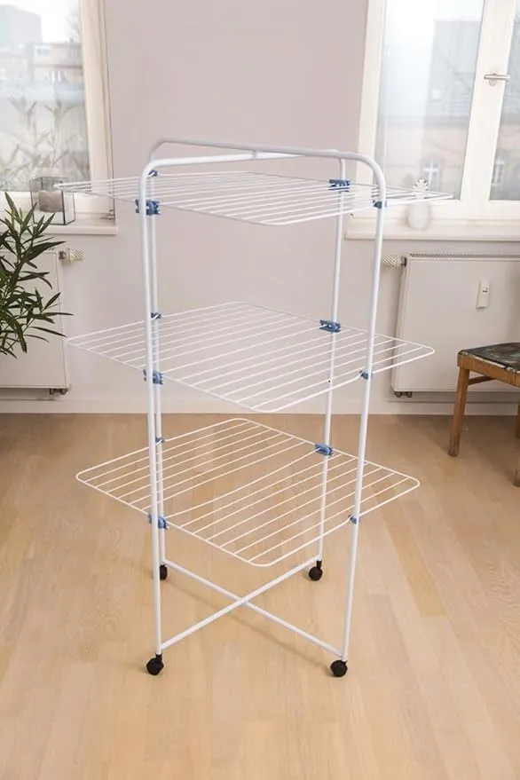 GIMI Stendipanni Verticale Linear 3 3Piani CON RUOTE