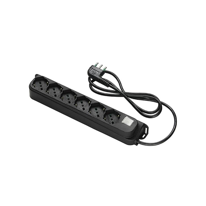 FANTON Retail Multipla 6 Prese con Interruttore - Modello 47431