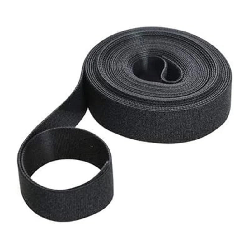 Nastro Velcro Strappo Cm 1 x 6.5MT Nero