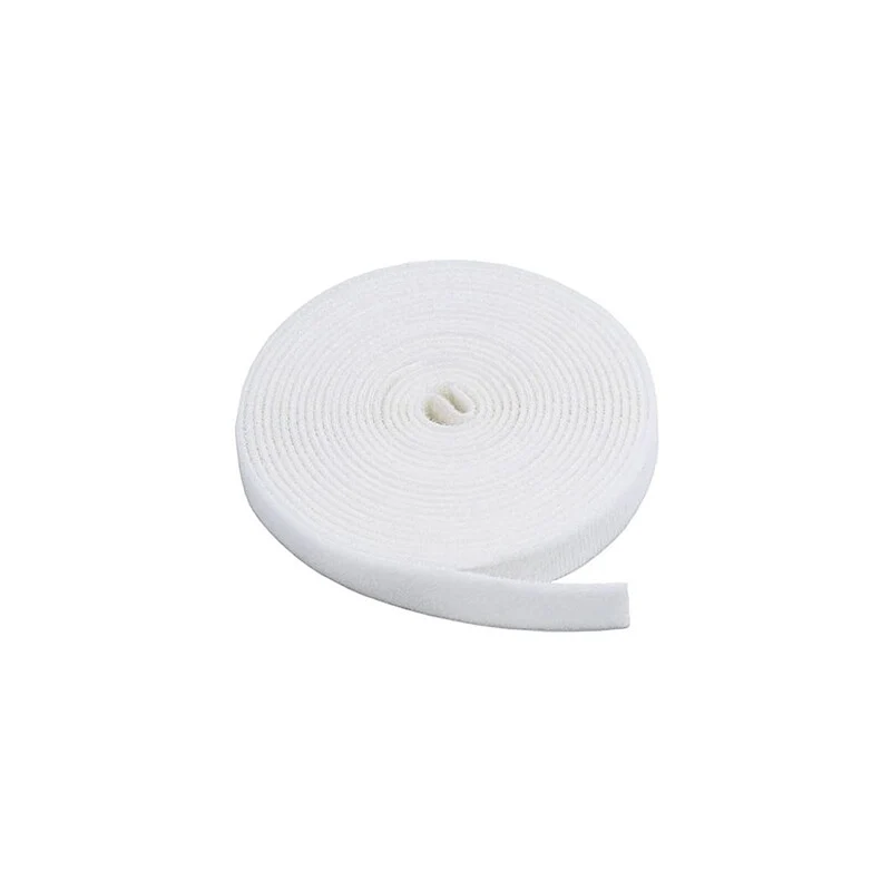 Nastro Velcro Strappo Cm 1 x 6.5MT Bianco
