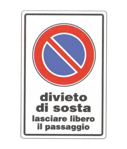 CARTELLO ALL.DIV/SOST.LIB/PAS.20X30