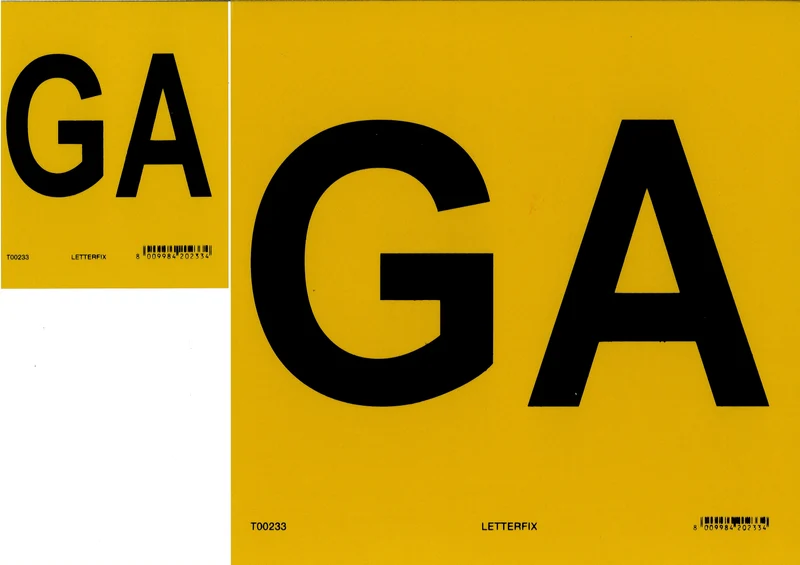 TARGA VIA VIN"GUID/ASSIST"30X30-233