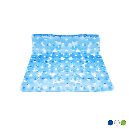 Tappeto antiscivolo per doccia mod. margherita cm 52x52 cristallo