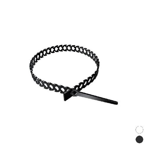 20 pz fascette flexi-fix multiuso mm 9 x 320 bianca