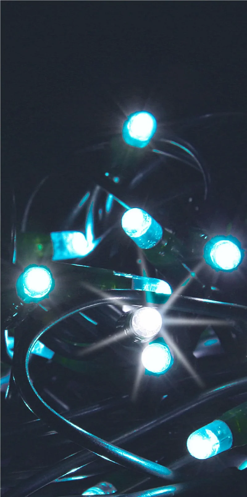 LUCCIOLONE 100 LED ESTER.MT10 ICE/B