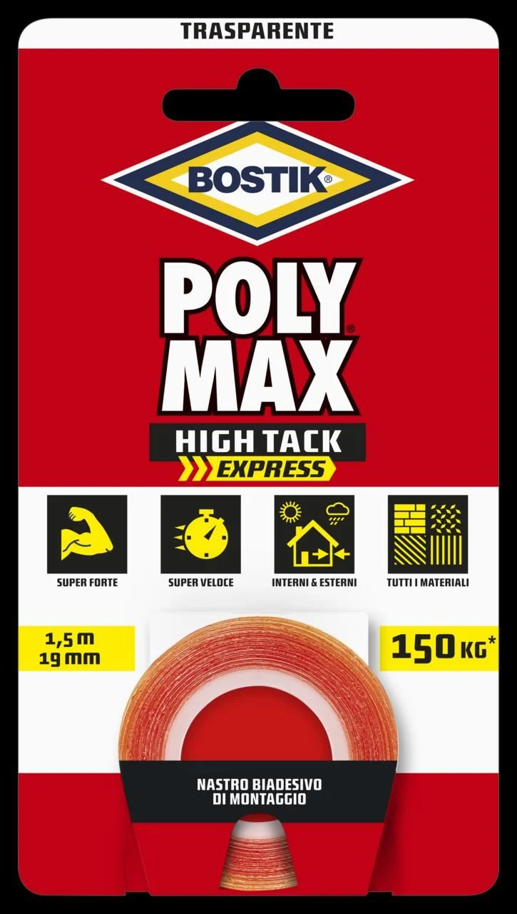 NASTRO BIADES.POLYMAX 1,5MX19MM TRA