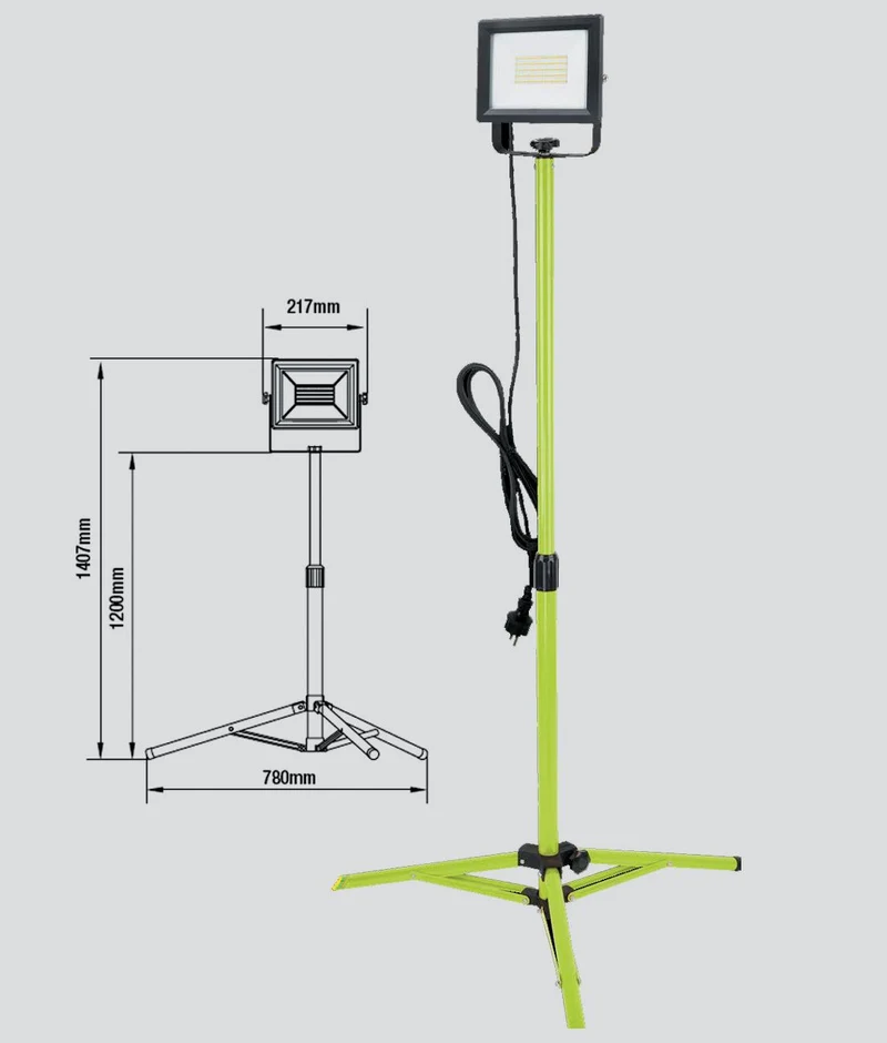 FARO WORK LED SING.50W 5500L C/TREP
