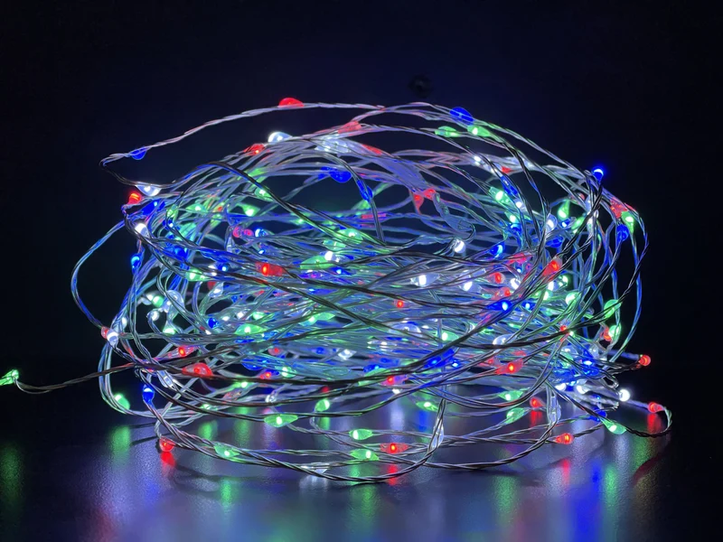 GOCCE 500LED C/FILO MOD. MT25 BI/FR