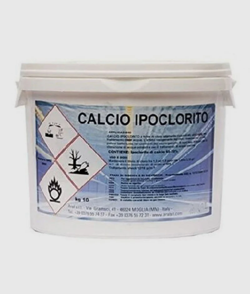 CALCIO IPOCLORITO GRAN.65-70% KG.10