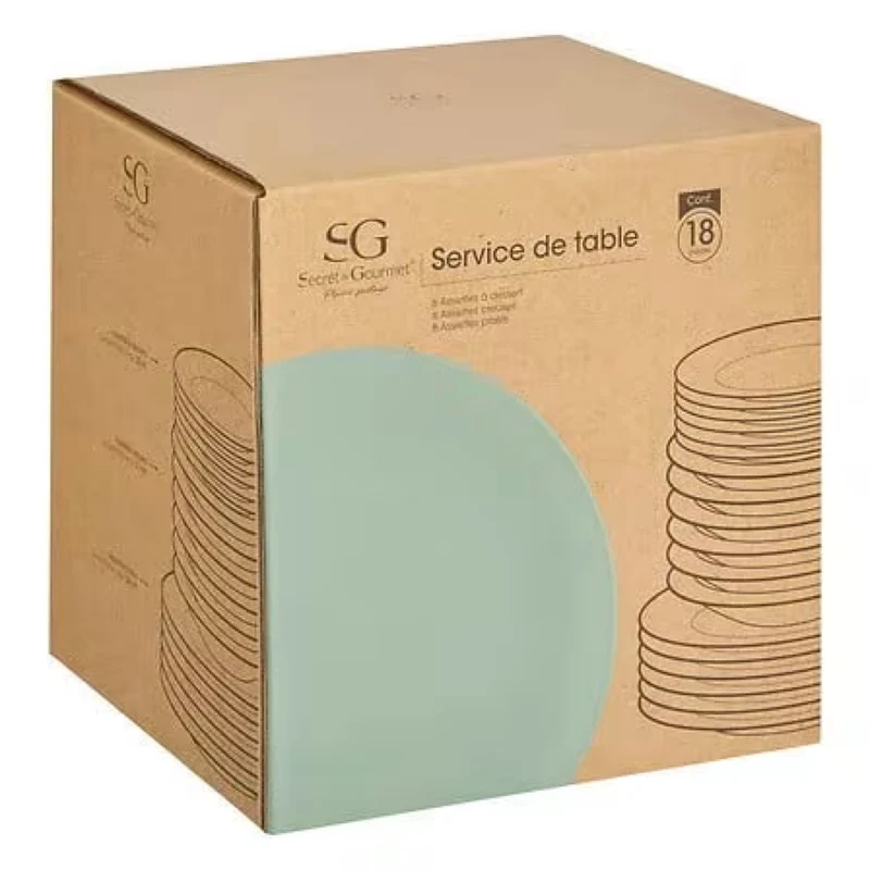 Set di Piatti 18 pezzi