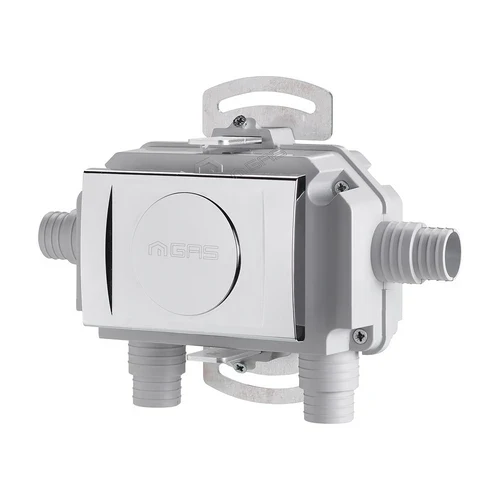 Valvola a sfera da incasso gas gaslock 1/2 con att. 3/4 mm