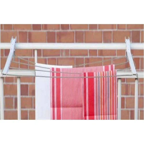 Stendibiancheria da balcone a barre in acciaio - Jumbo mod. duo