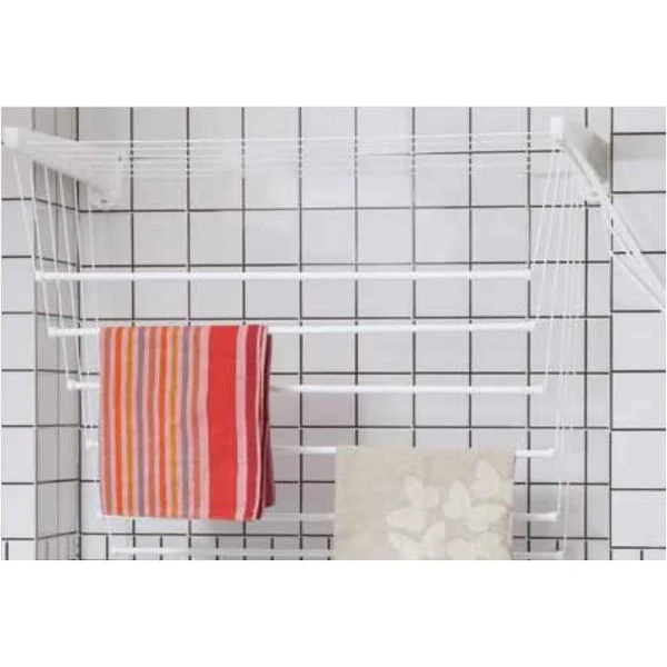 Stendibiancheria a soffitto o parete a saliscendi - Jumbo mod. Steed