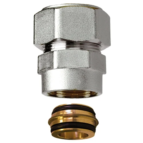 Prolunga diritta cromata far 24x19 -18 x 40 mm