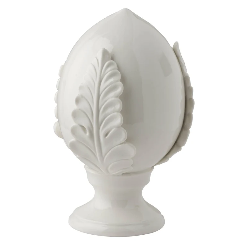 Pumo decorativo in porcellana 27 cm