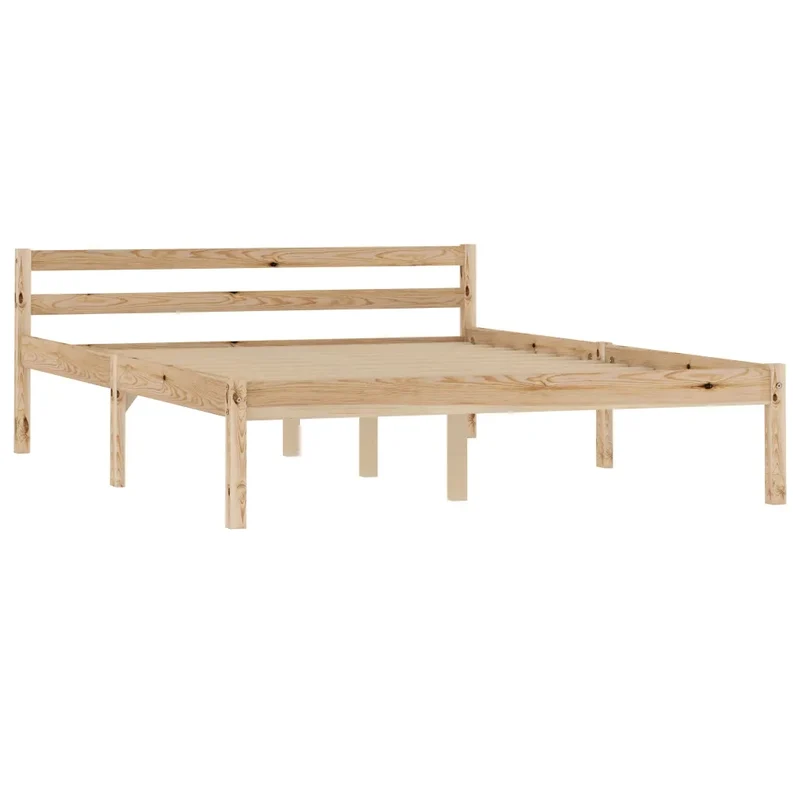 Giroletto senza Materasso 120x200 cm in Legno Massello di Pino 283192